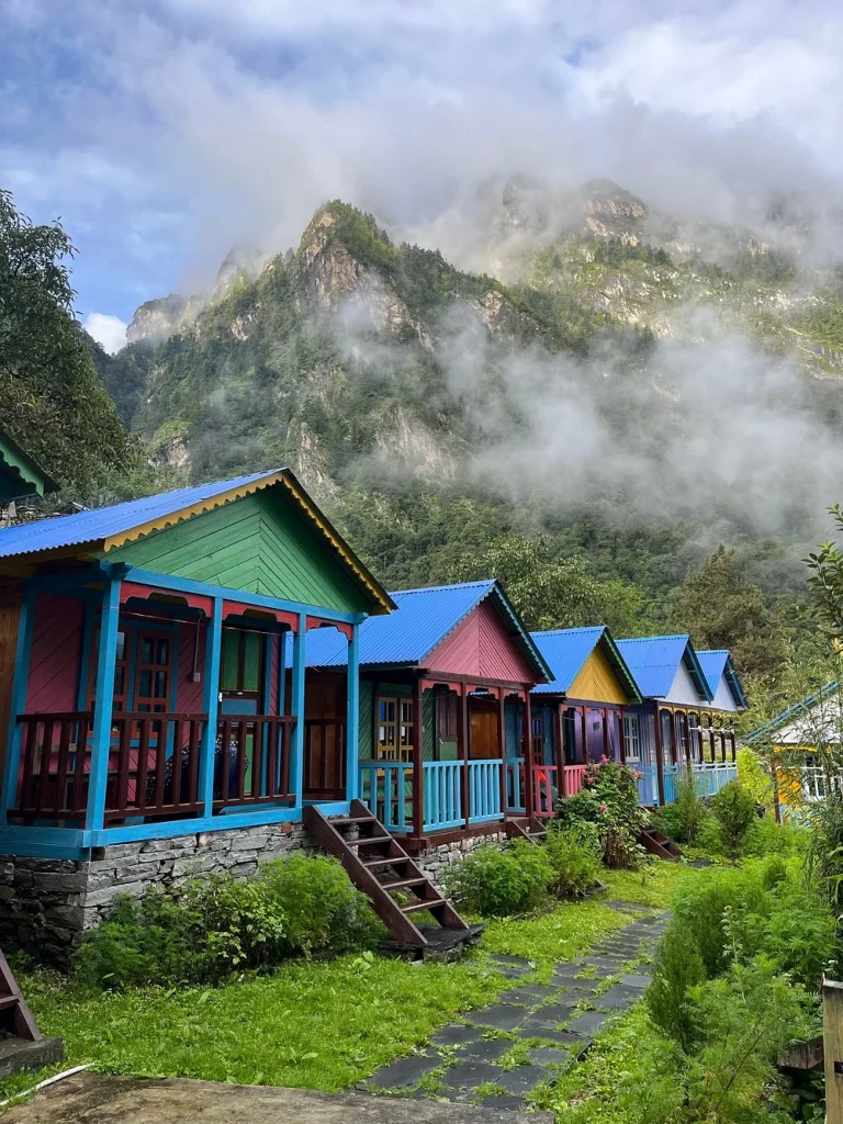 Hotel lodge in Manaslu Circuit Trek image