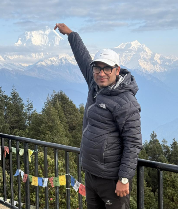 Madan Neupane the founder of Manaslu Guides Nepal