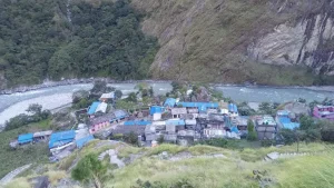 Soti Khola: Starting Point of Manaslu Circuit Trek