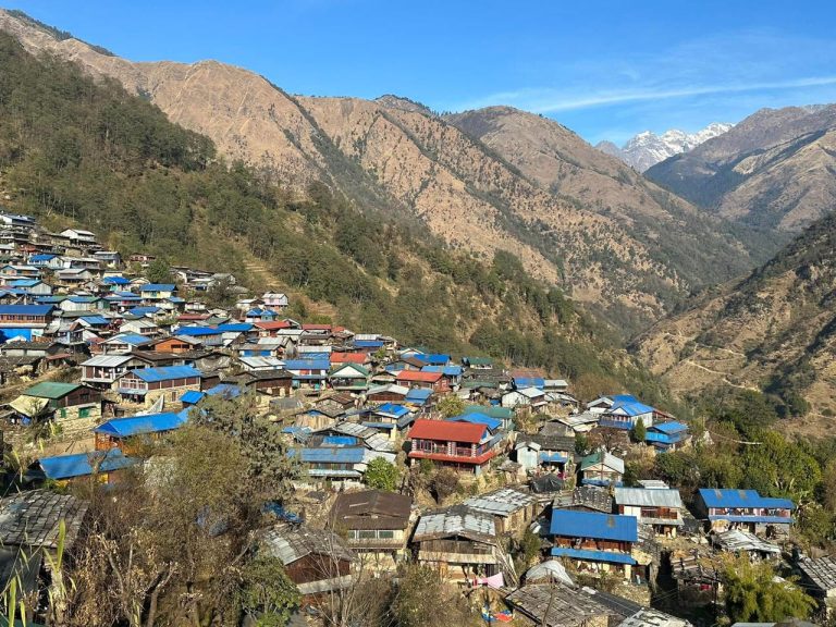 Hidden Himalayan Villages Trek trail through traditional Tamang villages in Ruby Valley Nepal